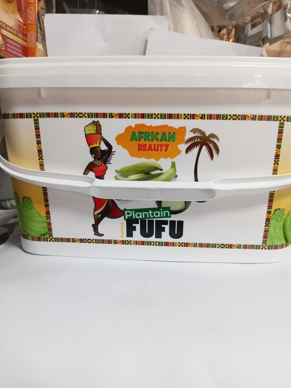 FUFU PLANTAIN FUFU ( BUCKET )