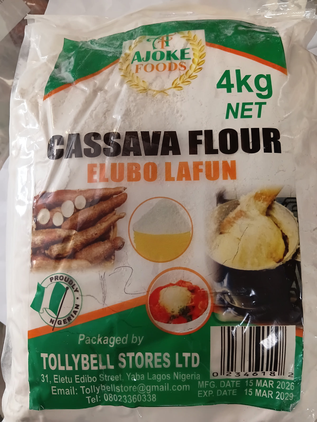 CASSAVA FLOUR ( LAFUN )