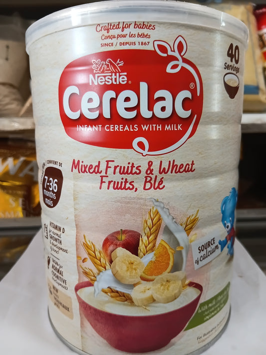 CERELAC MIXED FRUIT & WHEAT FRUIT.
