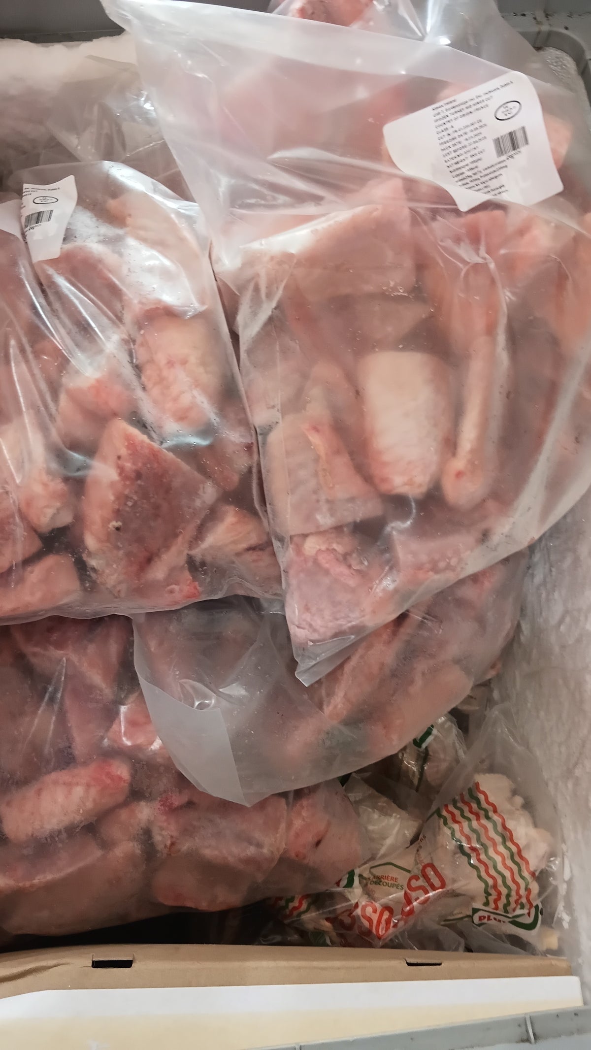 FROZEN TURKEY WINGS CUT 5KG