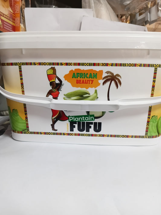 FUFU PLANTAIN FUFU ( BUCKET )