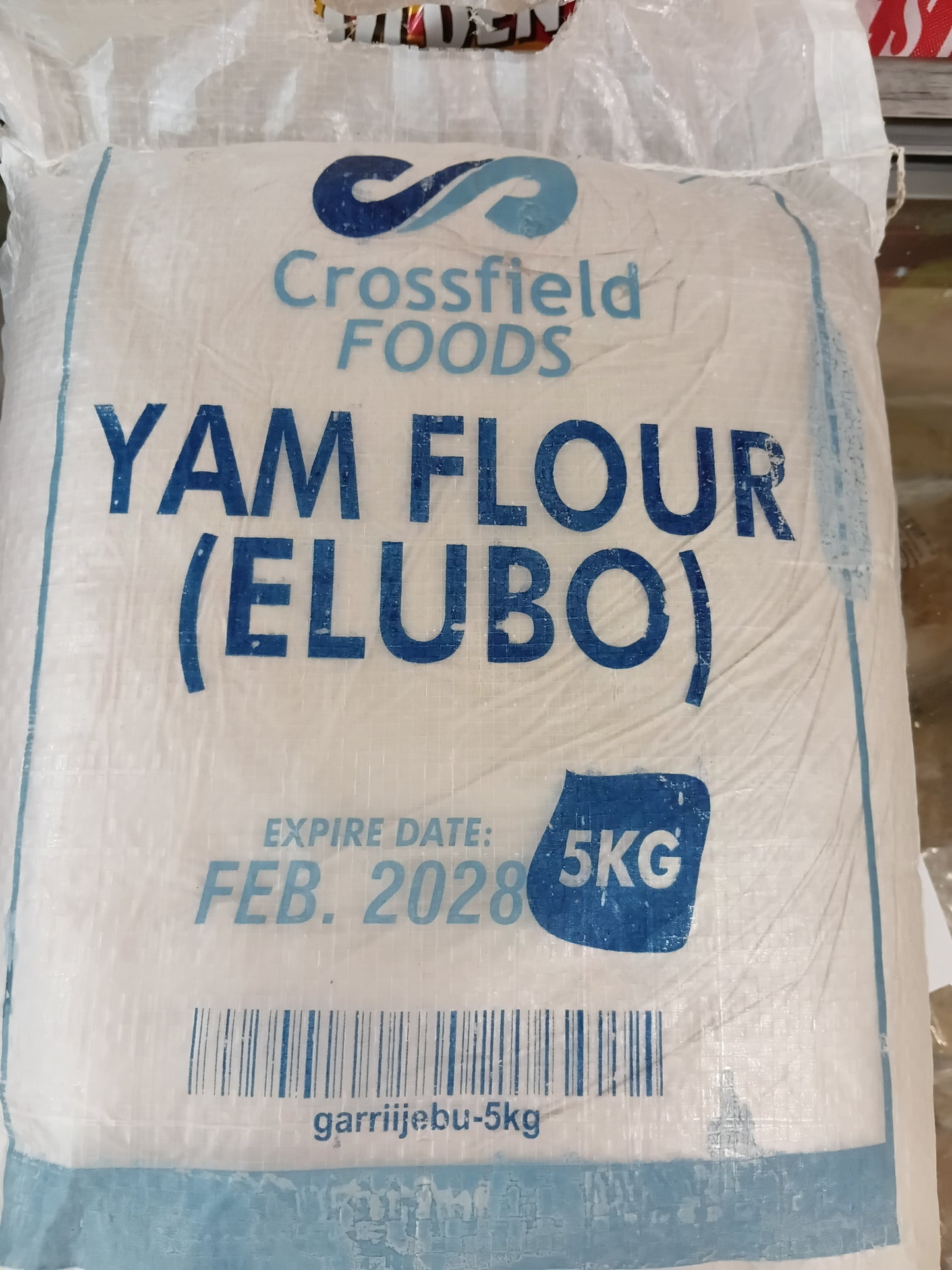 YAM FLOUR ( ELUBO)