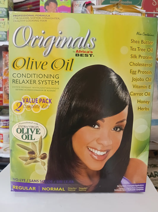 HAIR RELAXER.  OLIVE OIL CONDITIONING RELAXER