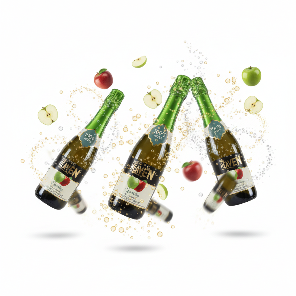 PURE HEAVEN APPLE SPARKLING DRINK