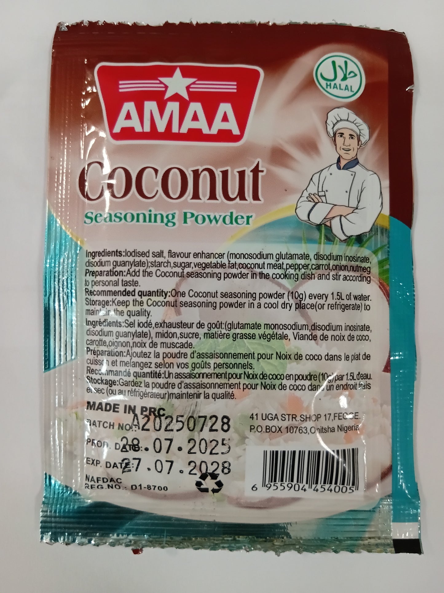 AMAA COCONUT SEASONING POWDER