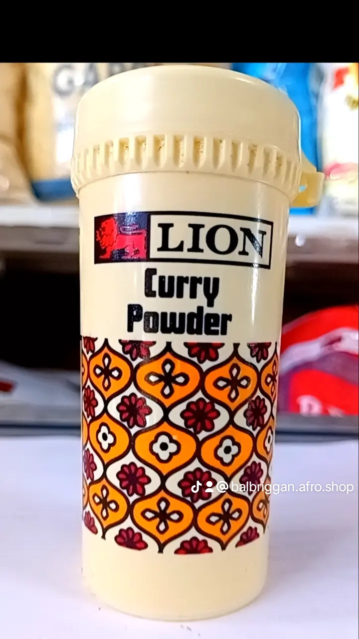 LION CURRY POWDER.