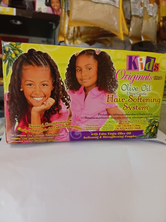 HAIR SOFTENER.KIDS OLIVE OIL TEXTURIZER