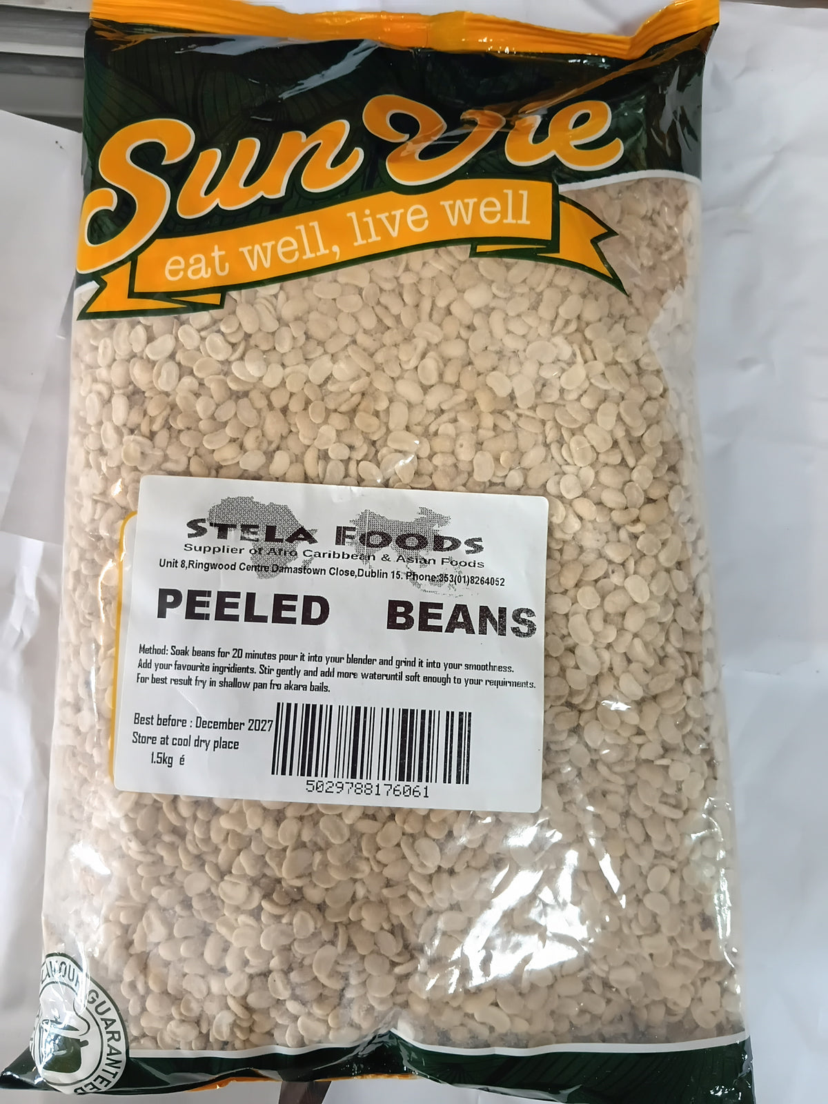 PEELED BEANS
