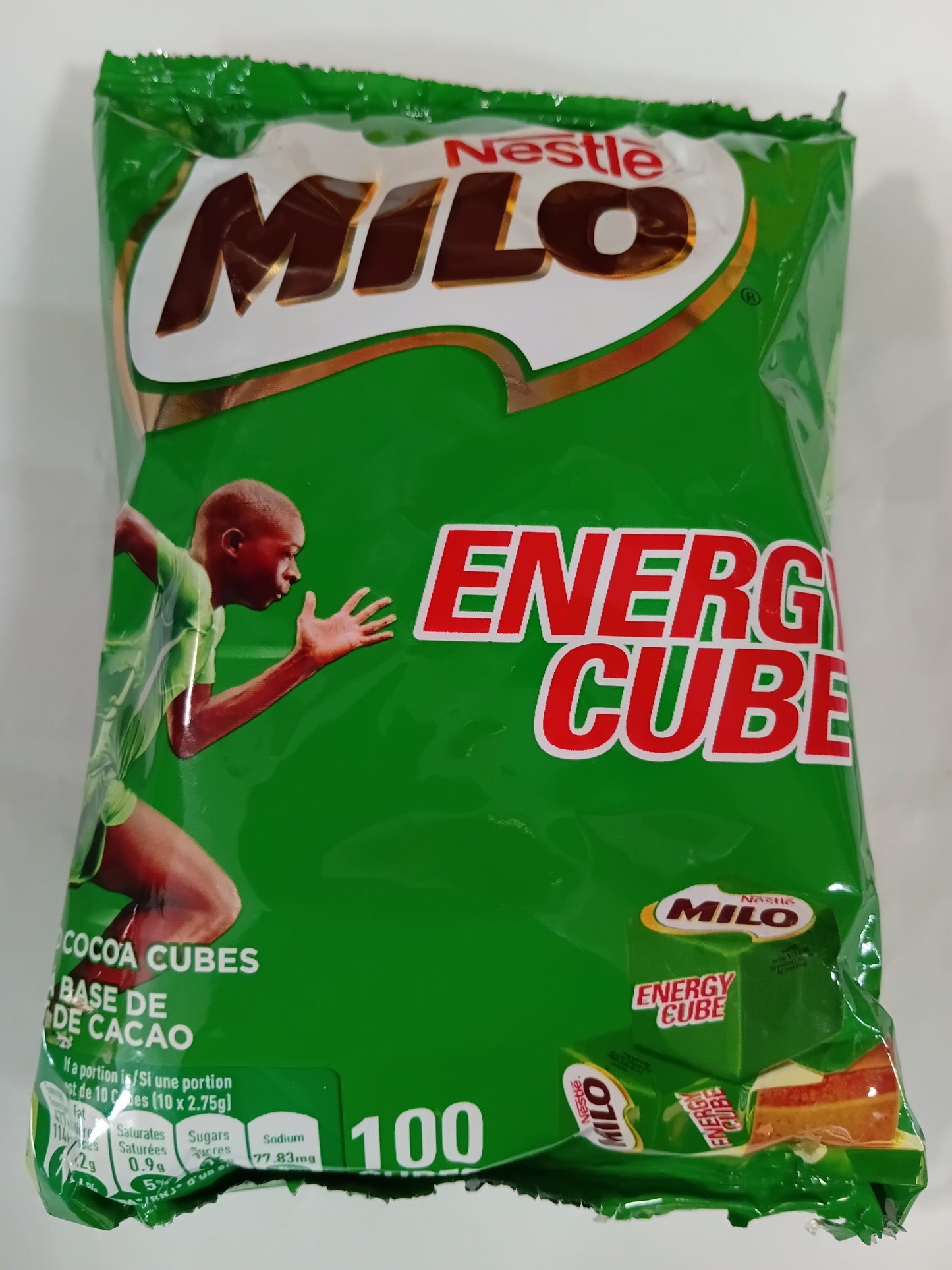 MILO ENERGY CUBES.