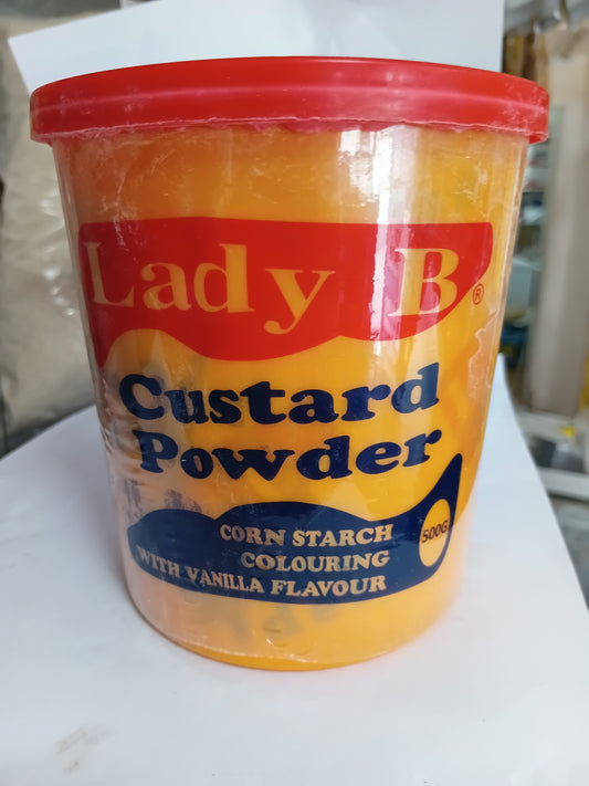 CUSTARD POWDER.  LADY B 500G