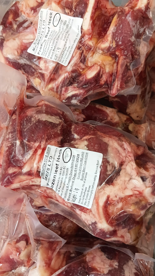 FROZEN BEEF NECK