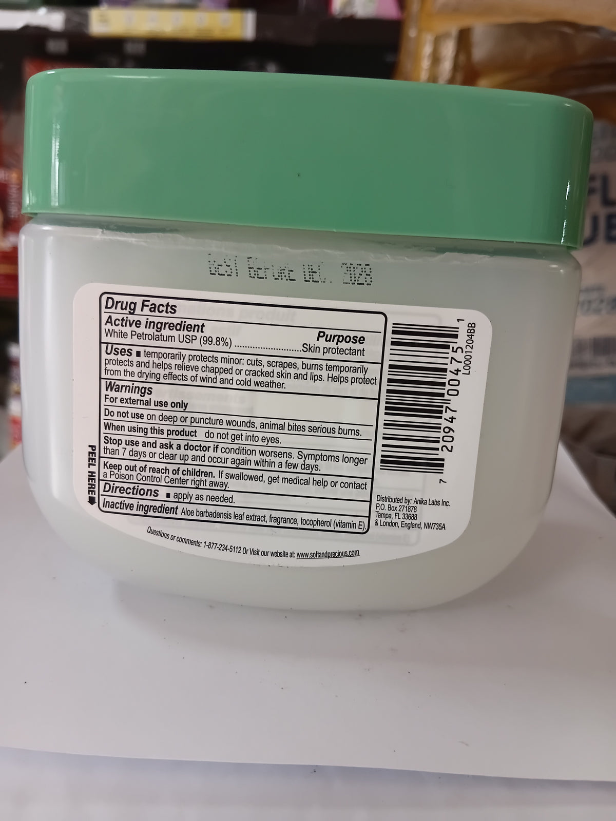 SOFT AND PRECIOUS CREAM. ALOE & VITAMIN E