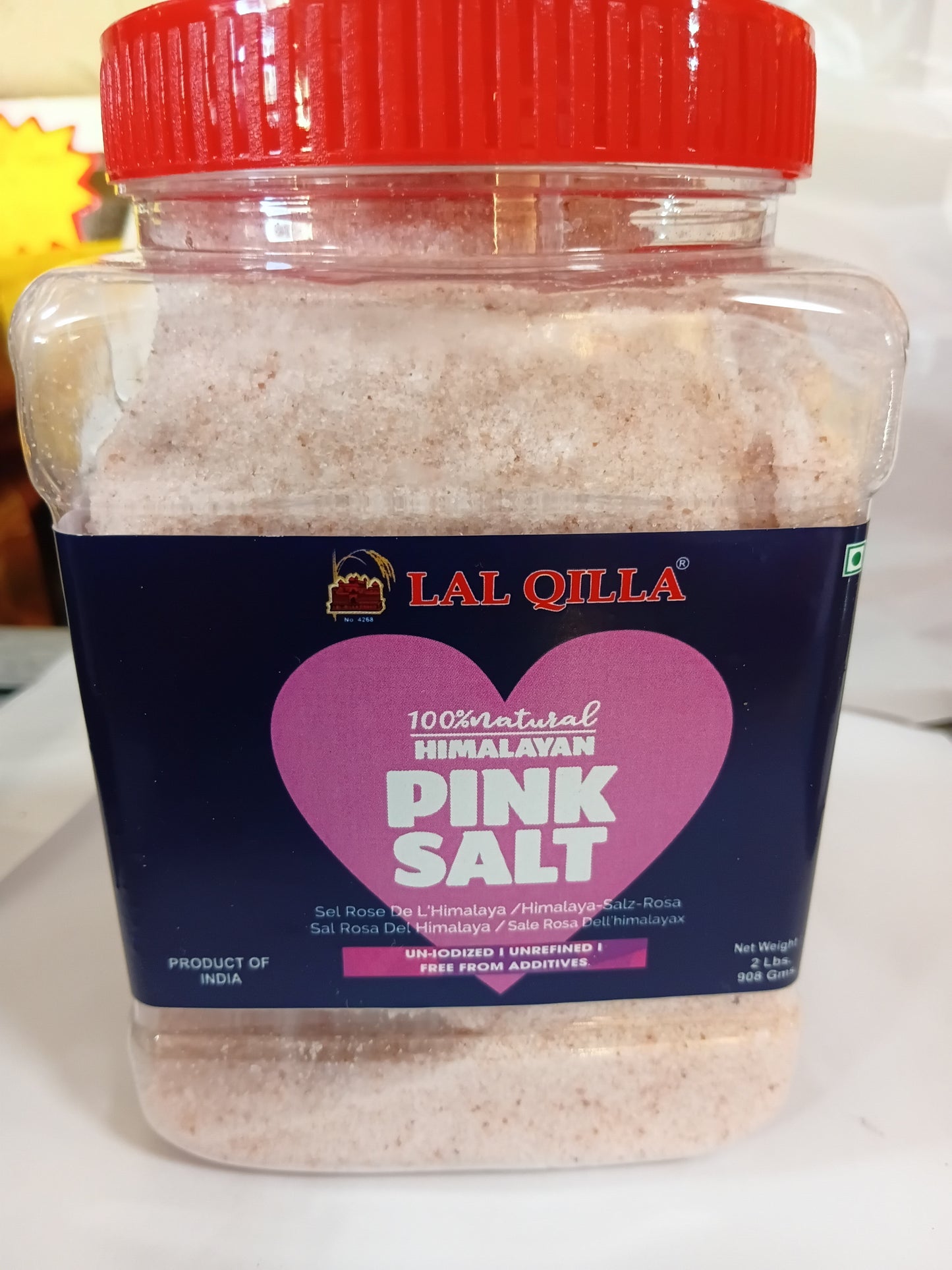 HIMALAYAN PINK SALT.