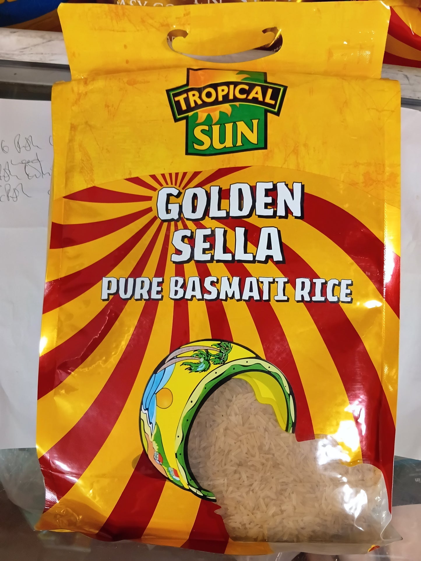 TROPICAL SUN GOLDEN  SELLA RICE.
